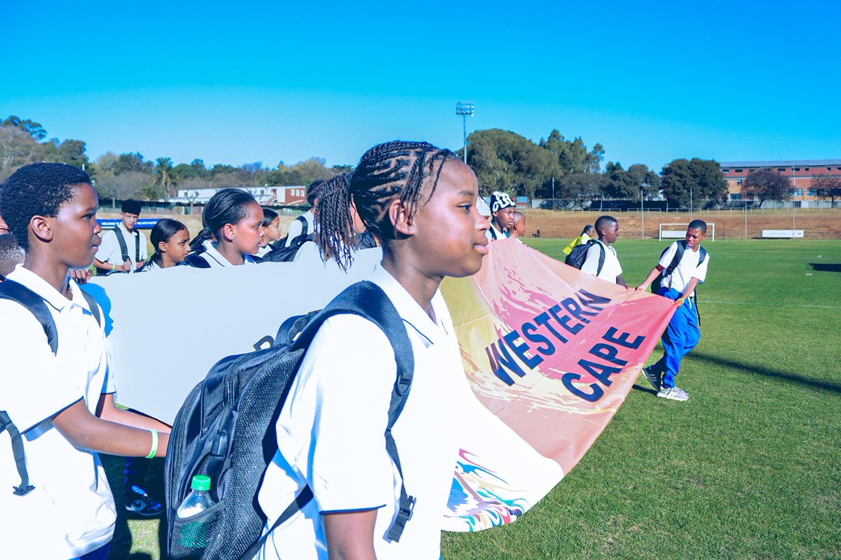 SportArtsCultur's tweet image. Highlights from the opening ceremony at the Under-15 National School Sport Championships from 9-10 August 2024 at Wits Sturrock Park in Johannesburg 

#SchoolSportIsAlive
#NSSC
#InspiringANationOfWinners