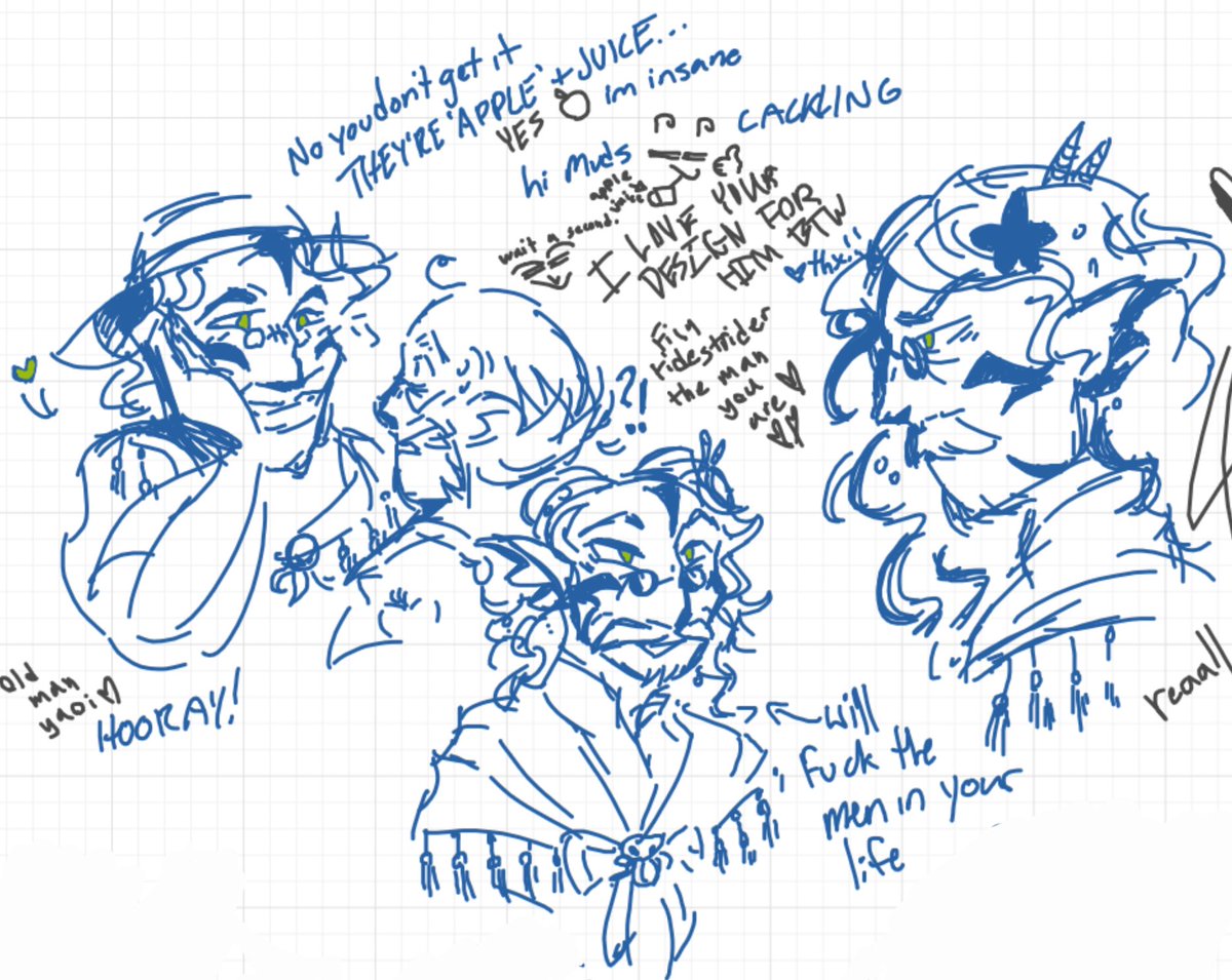 teehee_vibes's tweet image. MIERU LOOK AWAY

Some doodles from whiteboard feat. muds because we’re bonkers, but we’re bonkers as a team… if you see a lotta Black Rose Pirates favoritism, no you don’t…
#jrwifanart #jrwiriptide