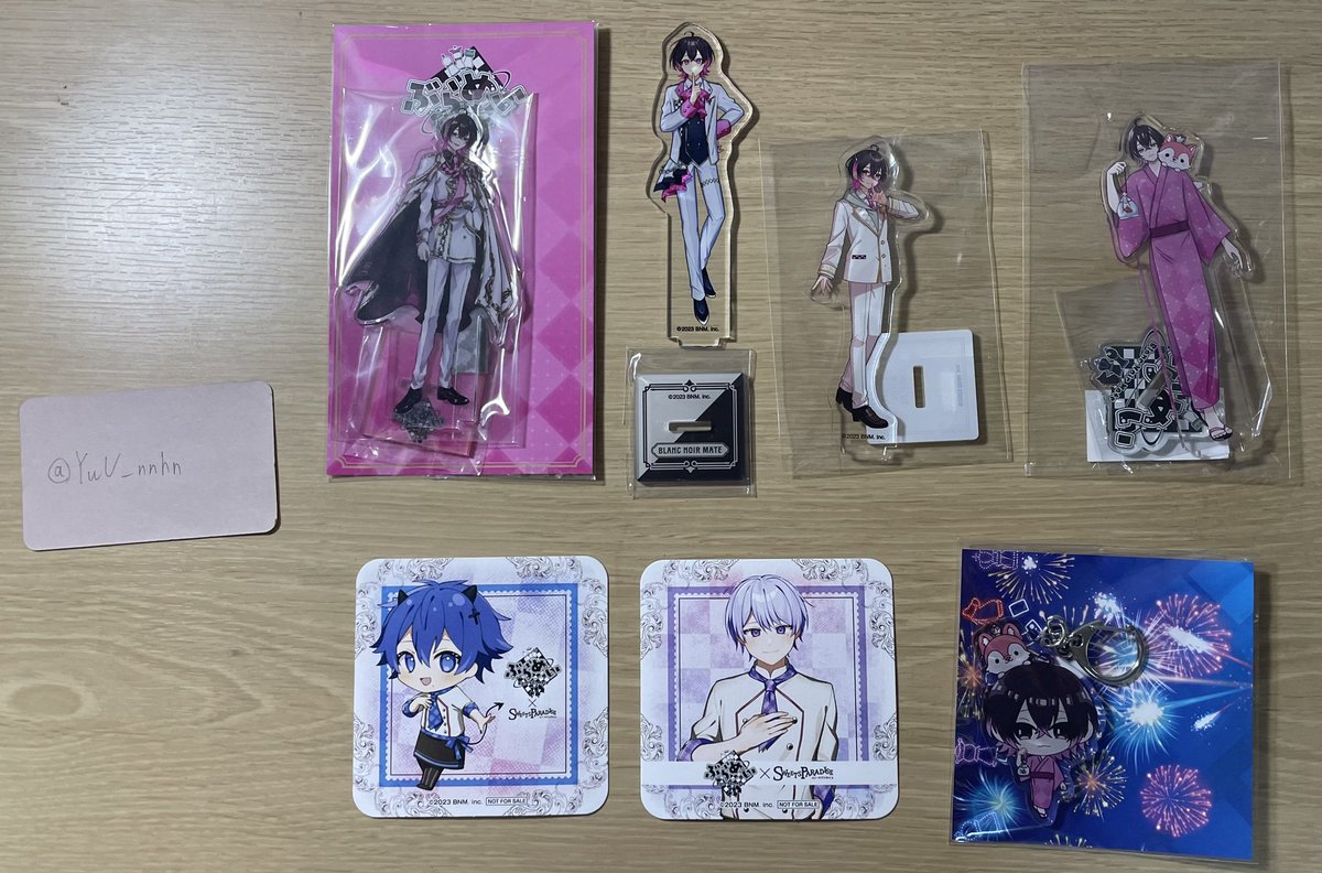YuU_nnhn's tweet photo. 【譲】画像1~3

【求】定価+送料(+手数料)
(メルカリor 口座振込or PayPay)

・複数お求めの方優先
・各画像にALTにて詳細を記載しています。
お声がけの際はそちらをご一読いただいてからでお願いいたします。

#ぶらめいグッズ買取
#ぶらめいグッズ交換 https://t.co/ZBuKCzlkrQ
