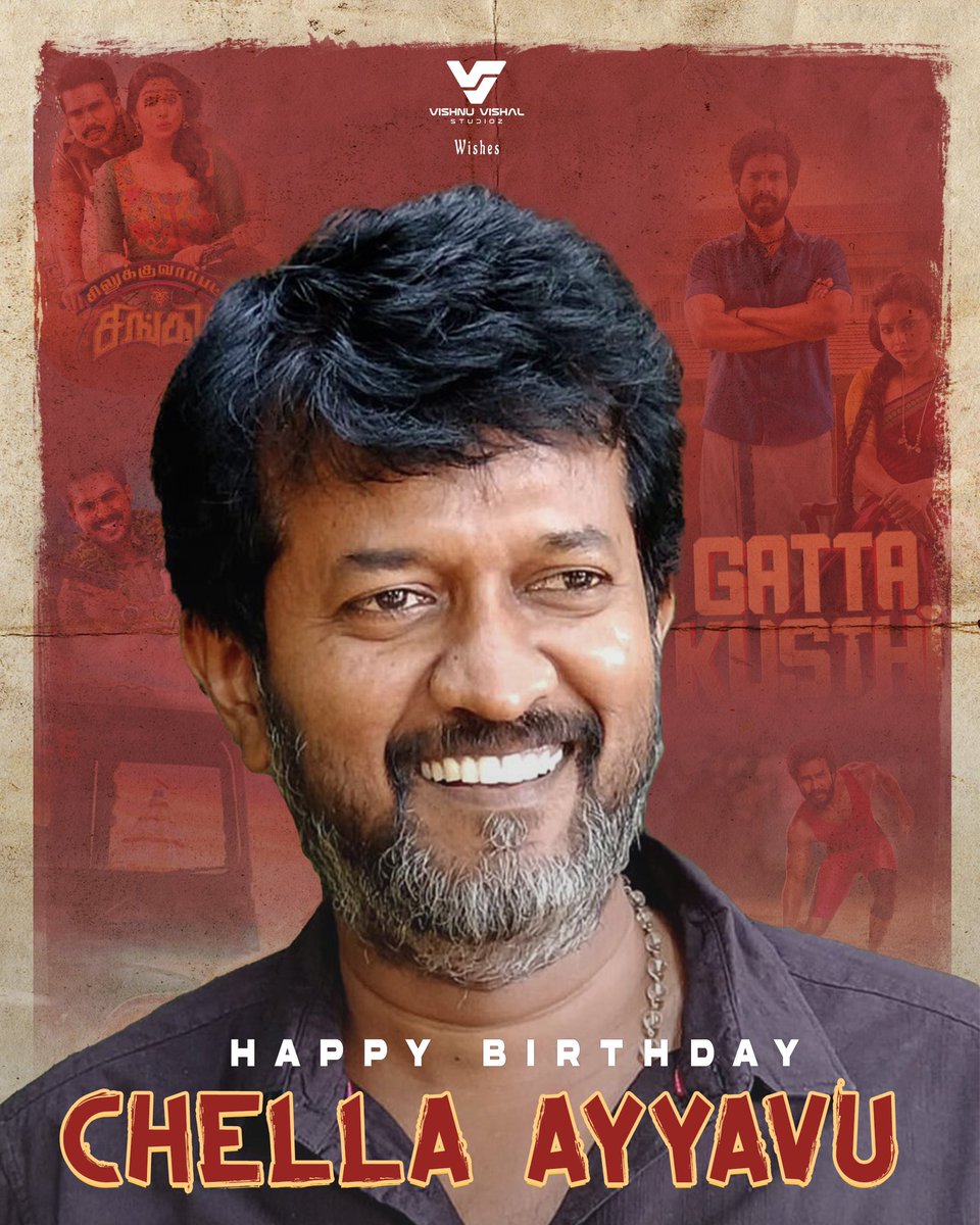 Happy Birthday to the ever-talented Director <a href="/ChellaAyyavu/">Chella Ayyavu</a> ! 🎉 Our collaboration has always been memorable and successful. Your joyful and positive aura is truly inspiring. Wishing you nothing but the best today and always.

#HBDChellaAyyavu