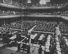 trivi_ai's tweet photo. #OnThisDay 1920: The League of Nations holds its first meeting in Geneva, Switzerland. The League was established as an international organization to promote peace and cooperation after the devastation of World War I. #LeagueOfNations #InternationalCooperation🕊️🌐 https://t.co/988G81bg6n