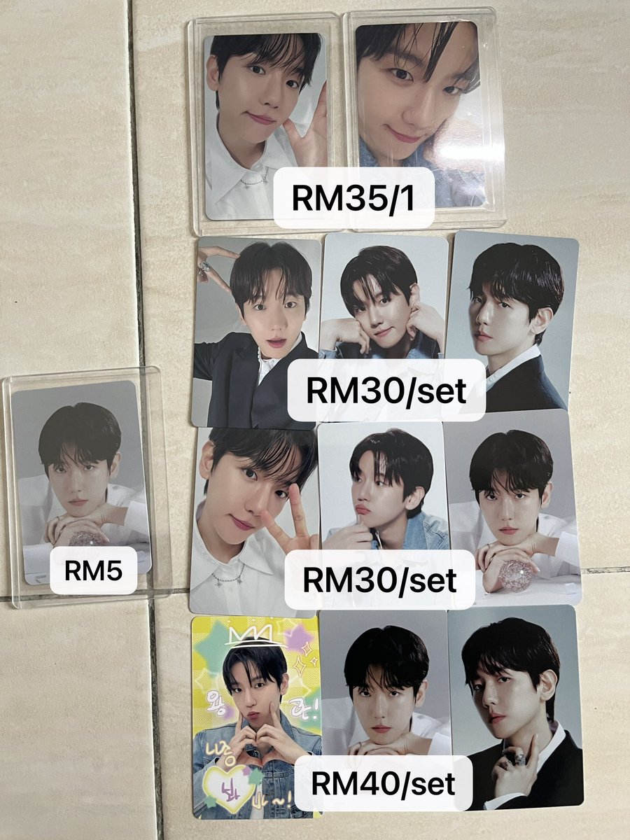 onlybaekshop4's tweet photo. [Ready stock/WTS]
#Baekhyun lonsdaleite dot trading card 
Price as pic
Exc local postage  
Dm if interested https://t.co/AMRymieCpv
