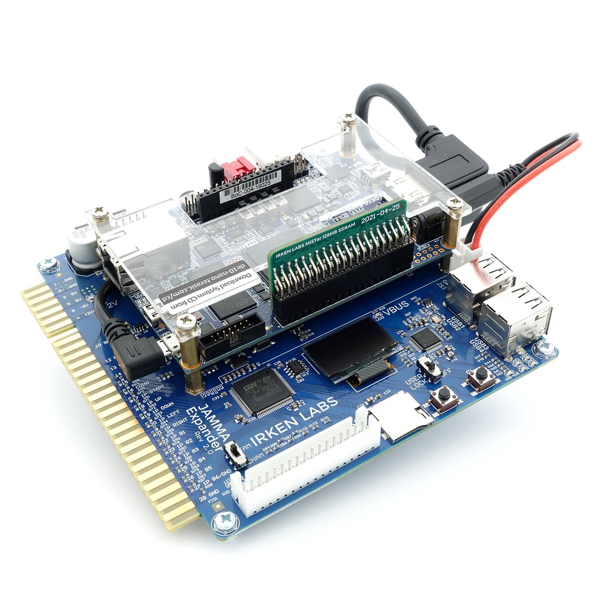 IrkenLabs's tweet image. #MiSTerFPGA is still awesome, and will be for quite some time I predict. The JAMMA Expander is back in stock!
irkenlabs.com/product/jamma-…