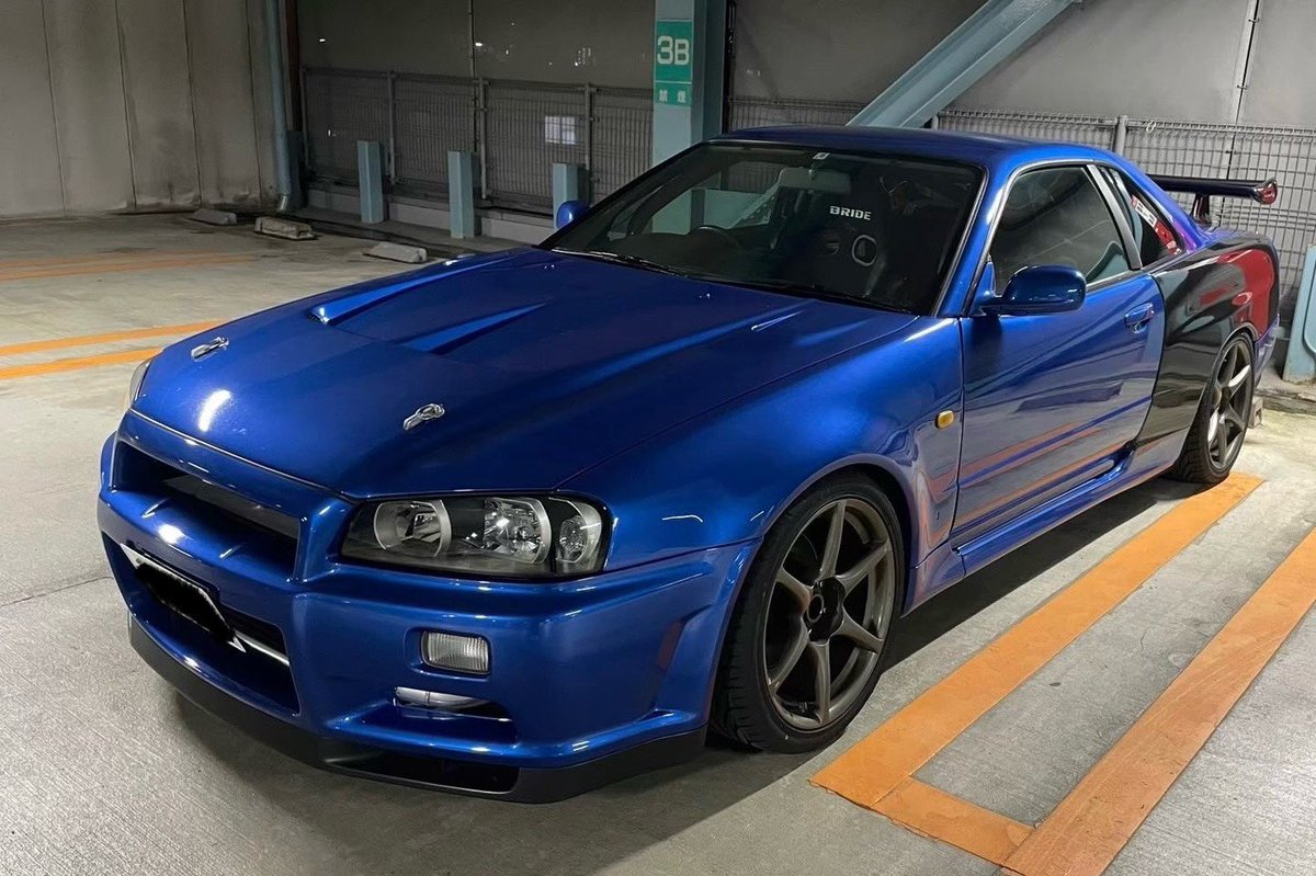 Manji_Racing's tweet photo. R34ベイサイドブルーGTR仕様

買取させていただきました🙏🏻 https://t.co/RginbtYJD0