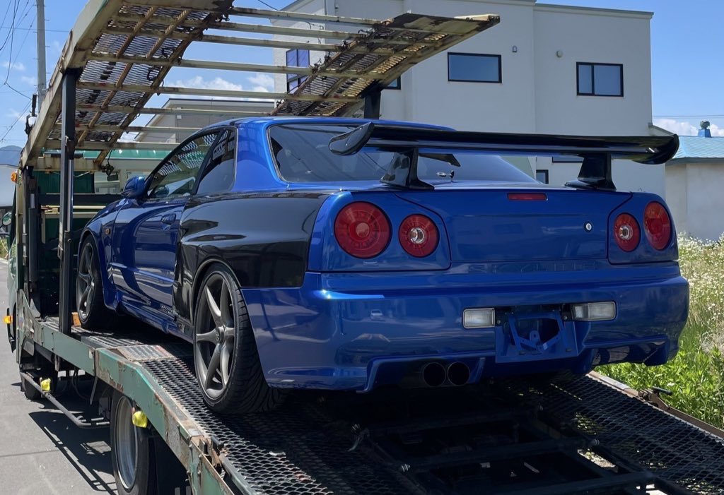 Manji_Racing's tweet photo. R34ベイサイドブルーGTR仕様

買取させていただきました🙏🏻 https://t.co/RginbtYJD0
