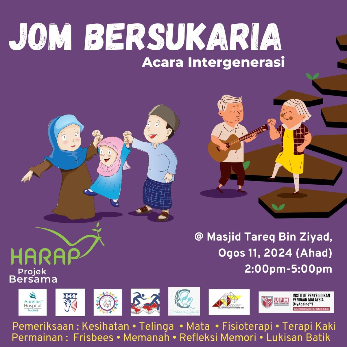 matthew_kuiper's tweet photo. Tomorrow is #letshavefun healthy ageing Kuantan. Come on out! 2-5p masjid tareq bin ziyad. #gracefulageingkuantan https://t.co/5GVnmW6aga