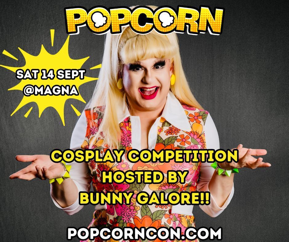 HorrorConUK (@horrorconuk) on Twitter photo 📢 Great news! The🍿Popcorn Cosplay Comp hosted by Bunny Galore is open! It was a highlight last year & we look forward to seeing your amazing costumes!! 3 categories🧑Adults (18+) 🧒Young Adults (8-17) and👶Younglings (0-7) To sign up email Popcornconvention@gmail.com #cosplay 📢 Great news! The🍿Popcorn Cosplay Comp hosted by Bunny Galore is open! It was a highlight last year & we look forward to seeing your amazing costumes!! 3 categories🧑Adults (18+) 🧒Young Adults (8-17) and👶Younglings (0-7) To sign up email Popcornconvention@gmail.com #cosplay