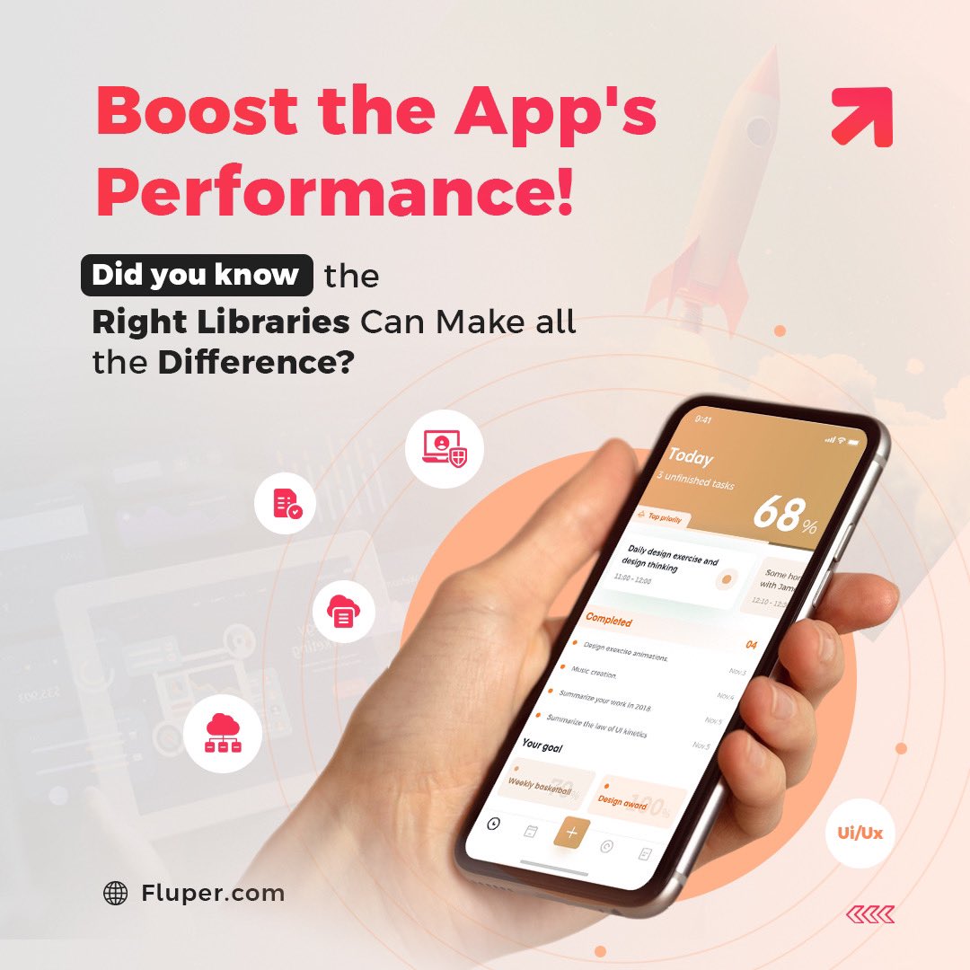 FluperOfficial's tweet image. Boost your app&apos;s performance with the right libraries!
From UI/UX to security, we&apos;ve got you covered! Choose the best libraries for your app&apos;s needs and take your development to the next level!
#MobileAppDevelopment #Libraries #PerformanceOptimization #UIUX #Networking #Data