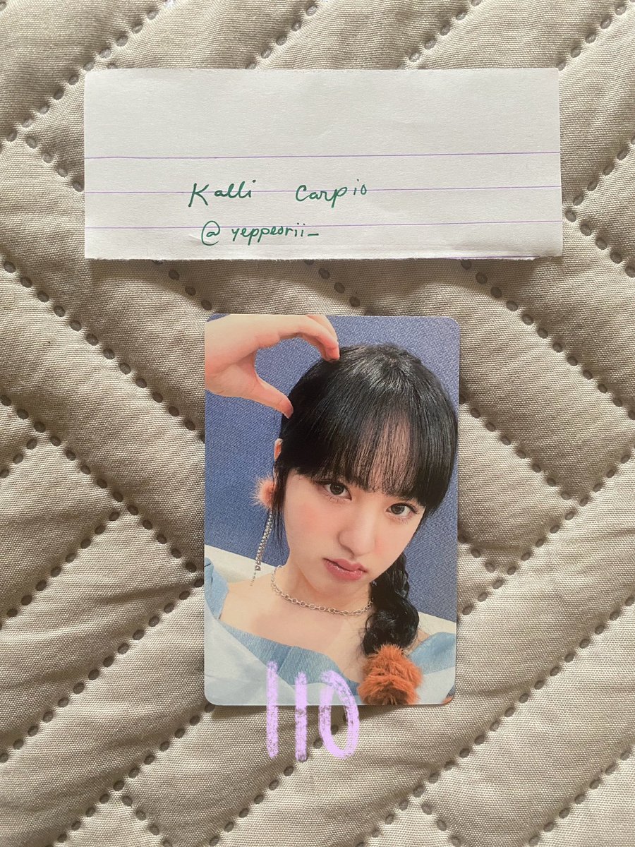 #rïnjinresells
wts lfb pcs ph
ive liz after like withmuu pob

→price on the pic + pf and sf
→ can ship asap as long as fully paid
→payo/3 days
→dm me or <a href="/yeppeorii_/">카리</a>