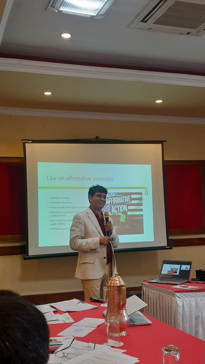 A brainstorming on resolution on non-discrimination and draft bill on the same discussed among member of parliament and CSOs.. the event organized by a2j, Undp, Nepal