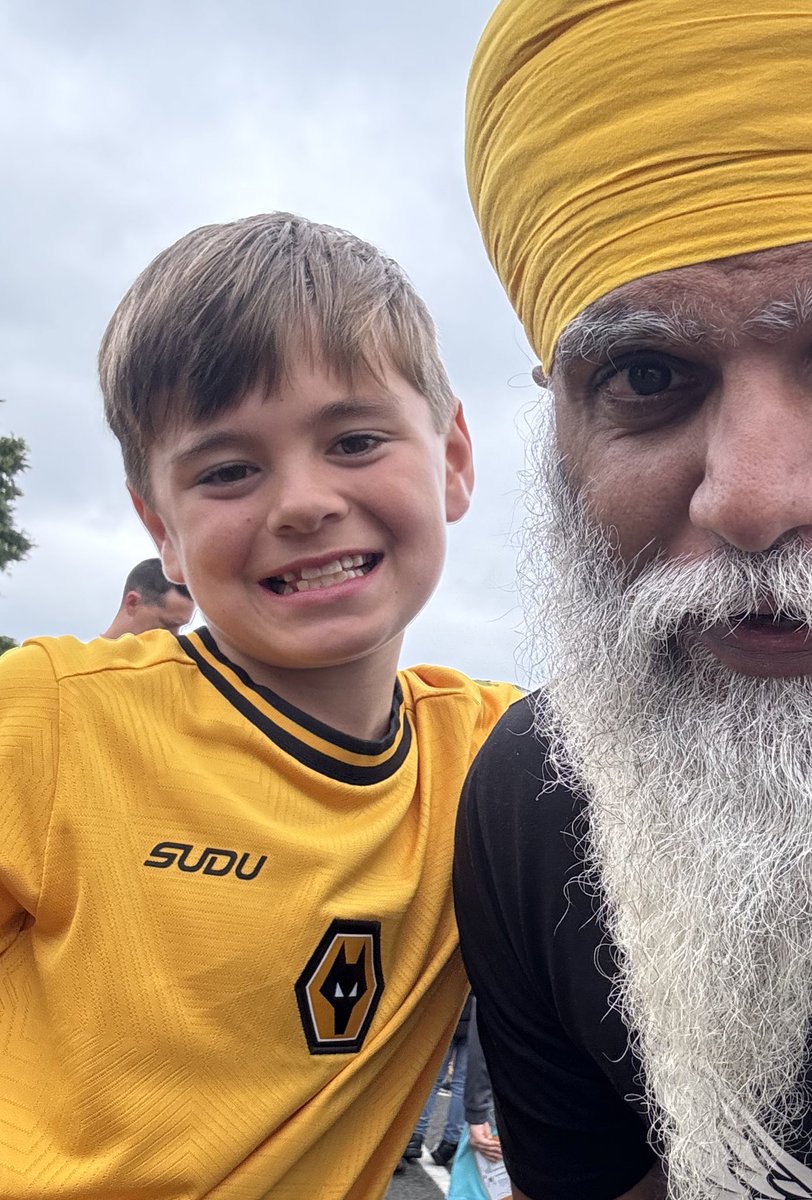 Congratulations Fraser! He’s been helping Samosa Saturday with his mom for a few yrs and now just walked all the way to Molineux from his house for the <a href="/wwfcfoundation/">Wolves Foundation</a> 
He is an inspiration and will inspire many kids of his age. Kids are our future. Give em love and watch em fly!
