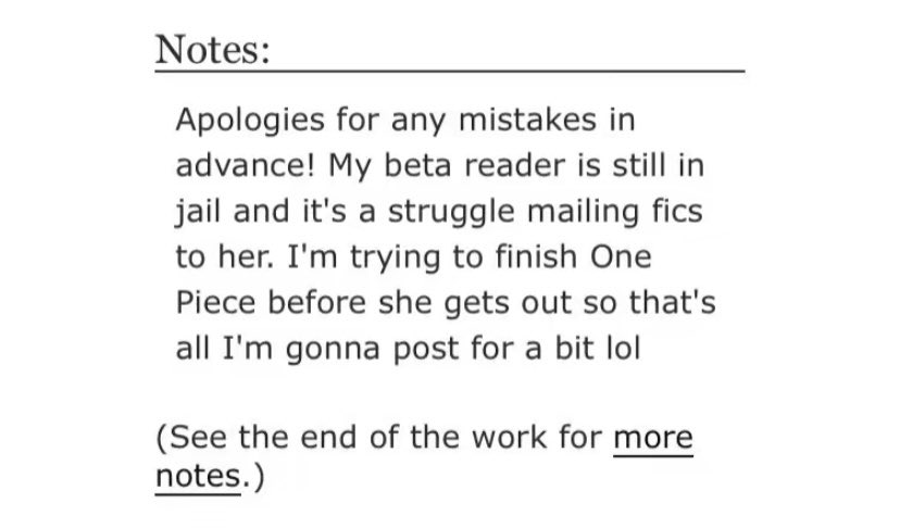 The AO3 writers curse. A thread part 1 🧵
