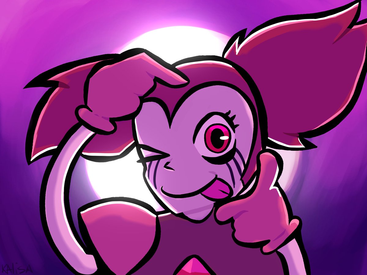 Kalisansus's tweet image. Spineeeeeeel  #art #fanart #stevenuniversefanart #StevenUniverse #Spinel