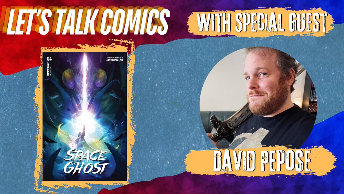 geeksplusmedia's tweet image. Talkin’ #SpaceGhost with @Peposed 

Our first episode of Let’s Talk Comics is now available to watch on YouTube

Check it out here;
youtu.be/kgUKS4-x8AQ?si… 

and help us out by liking the video and subscribing

#dynamiteentertainment #davidpepose #indiecomics #comics #comicbooks