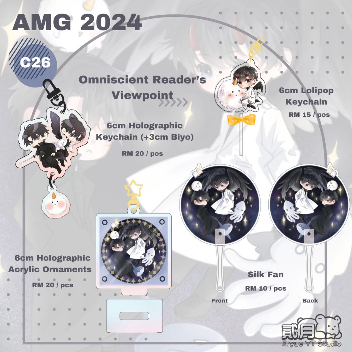 Eryue36674802's tweet image. Hi , I will be boothing at Animangaki 2024 during 23-25 Aug 2024 

#Animangaki2024 #amg2024 #ORV #LoveandDeepspace