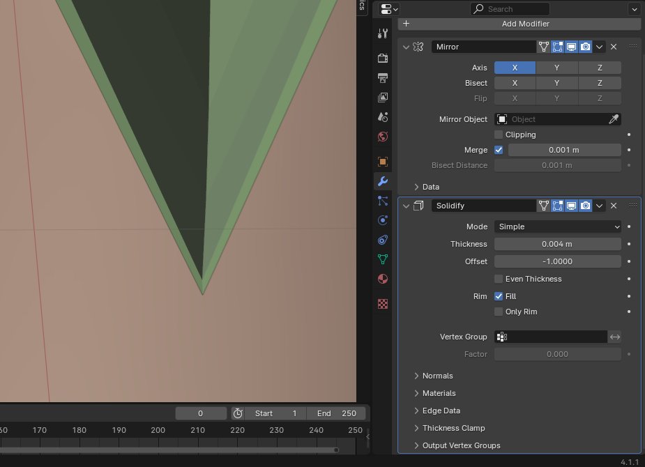 Tomo33921306's tweet image. #Blender
#Modifier
#Solidify
#Even_Thickness

Even_Thickness(均一)
