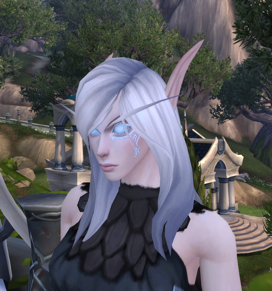 sereeynaa's tweet image. Se&apos;reyna finally got her final ingame look, thanks to the amazing @Alissera_Art ! This is what perfection looks like and it blows my attempts out of the &apos;snow&apos; 🤌❄️

#OC #epsilonwow