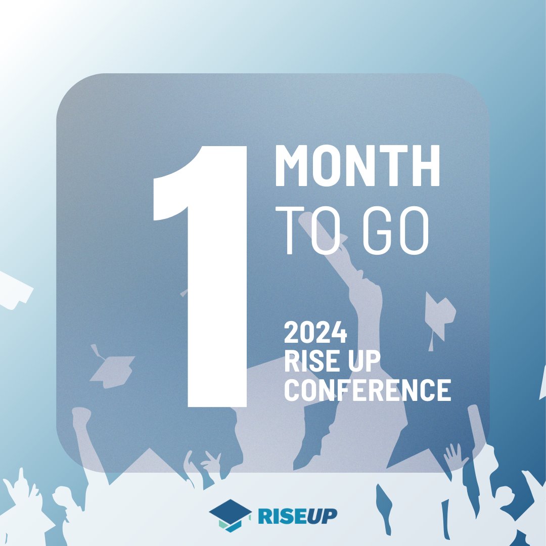 Just one month until the 4th Annual Rise Up Conference! Join us as we celebrate the past, present, and future of higher education in prison. Hosted by formerly incarcerated individuals, this conference is your chance to be part of something truly impactful.   Link in bio ⬆️