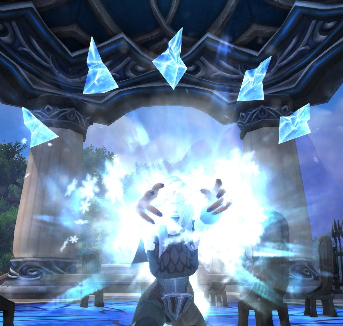 sereeynaa's tweet image. Se&apos;reyna finally got her final ingame look, thanks to the amazing @Alissera_Art ! This is what perfection looks like and it blows my attempts out of the &apos;snow&apos; 🤌❄️

#OC #epsilonwow