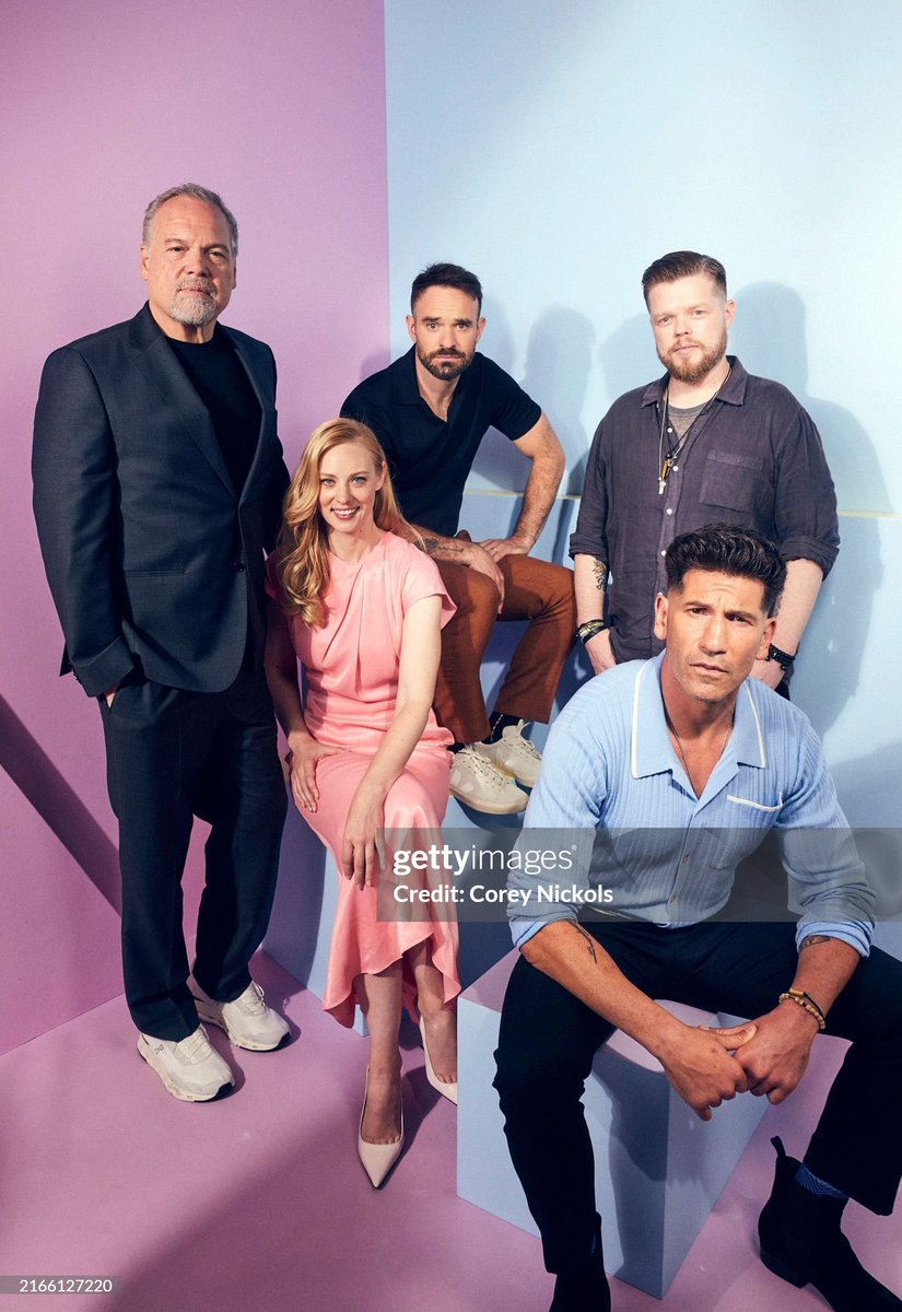 DaredevilSource's tweet image. Daredevil: Born Again cast photoshoot for IMDb
