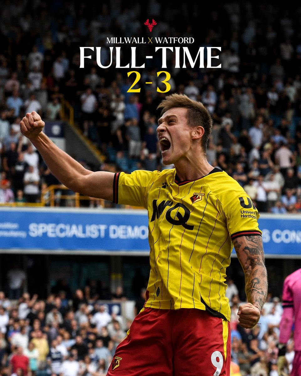 WatfordFC's tweet photo. HARD-FOUGHT! ✊