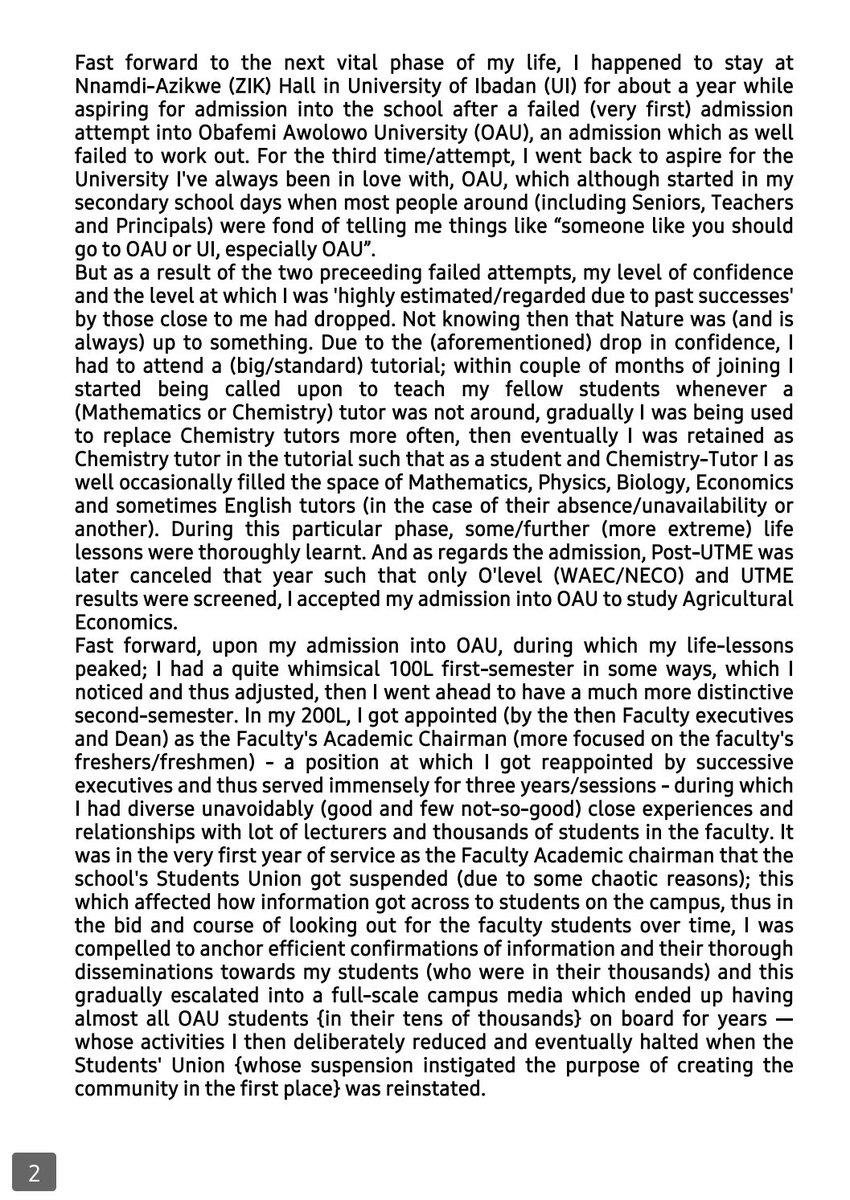 NAYUM_ng's tweet photo. HI FELLOW NIGERIAN YOUTHS,

You are strongly advised and implored to spare few minutes of your time and pay absolute attention as you read this very vital life-concerning letter. 
Moreover it's really interesting, straightforward, concise, and require just few minutes to read — being only 11 pages.
Read thoroughly with an open mind, and do so as soon as possible, as it is a matter and concern of emergency as regards things affecting us individually and collectively as a society, as well as their core wayforwards.

[READ | REFLECT | REACT | RETWEET]

•— A THREAD —•
            (1/3)