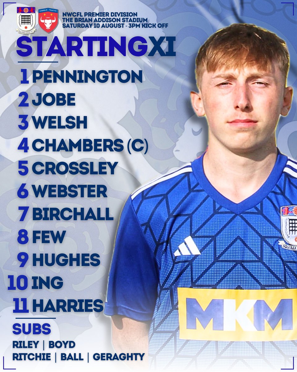 Squires Gate FC (@squiresgatefc) on Twitter photo ๐| ๐ฆ๐๐ฎ๐ฟ๐๐ถ๐ป๐ด ๐ซ๐
๐ฅ Hereโs how we line up for this afternoonโs game against <a href="/CheadleTownFC/">Cheadle Town FC</a>, as Liam Birchall returns on loan from <a href="/chorleyfc/">Chorley FC</a>! โ๏ธ๐คฉ
๐ท #WeAreGate | <a href="/JTA__Media/">JTA Media</a> ๐| ๐ฆ๐๐ฎ๐ฟ๐๐ถ๐ป๐ด ๐ซ๐
๐ฅ Hereโs how we line up for this afternoonโs game against <a href="/CheadleTownFC/">Cheadle Town FC</a>, as Liam Birchall returns on loan from <a href="/chorleyfc/">Chorley FC</a>! โ๏ธ๐คฉ
๐ท #WeAreGate | <a href="/JTA__Media/">JTA Media</a>