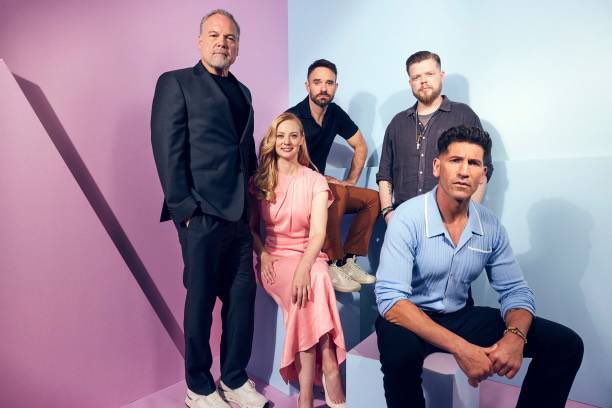 DaredevilSource's tweet image. New #DaredevilBornAgain cast photoshoot.