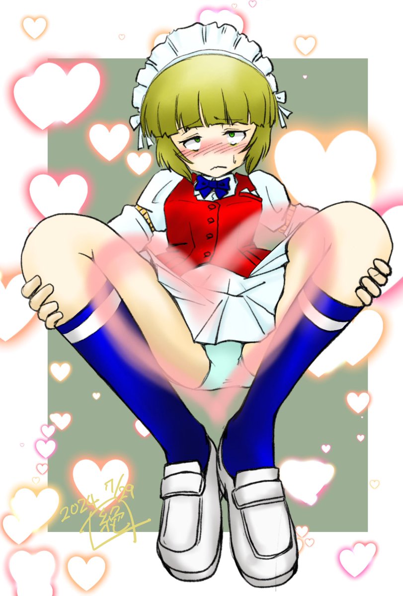 #ハートの日
脚でハート…♥ 