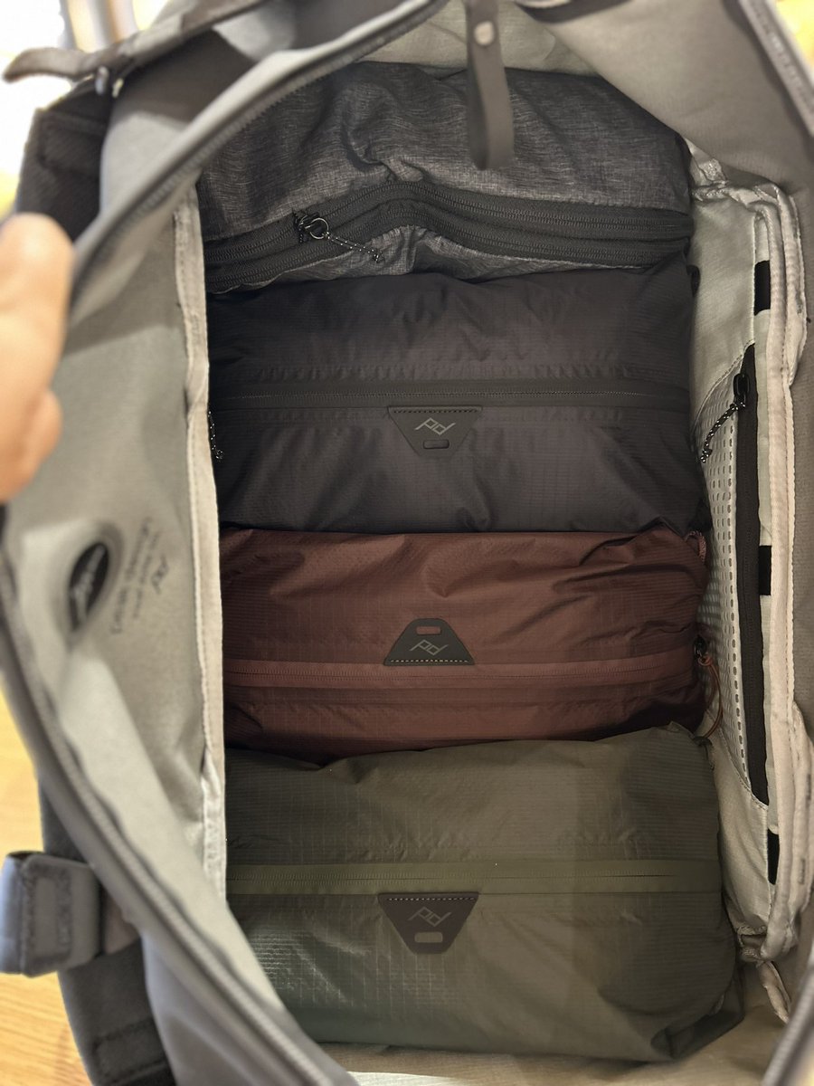 PeakDesignTokyo's tweet image. #travel series 
#duffel 50L!!!!!!!
Let’s try packing 👍👍👍
with #packingcube