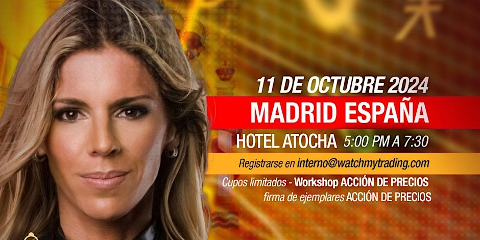 Editorial bubok.es (@bubok) on Twitter photo No te pierdas el evento de <a href="/karinafabiwmt/">watchMyTrading</a> el próximo 11Oct24 en Madrid, Trading real, Registro en eventbrite.es/e/trading-con-… , Workshop de "Acción de precios" bubok.es/libros/278738/… No te pierdas el evento de <a href="/karinafabiwmt/">watchMyTrading</a> el próximo 11Oct24 en Madrid, Trading real, Registro en eventbrite.es/e/trading-con-… , Workshop de "Acción de precios" bubok.es/libros/278738/…