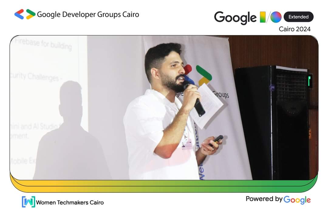 GDGCairo's tweet image. Our Event Google I/O Extended 2024 Cairo is launched. 🥳
Now we have Mohamed Nagy on stage giving the keynote of the event opening as GDG Cairo Lead 🔥

#GoogleIO #GoogleIOExtended #GoogleIOCairo #GoogleDeveloperGroups #GDGCairo #WTMCairo