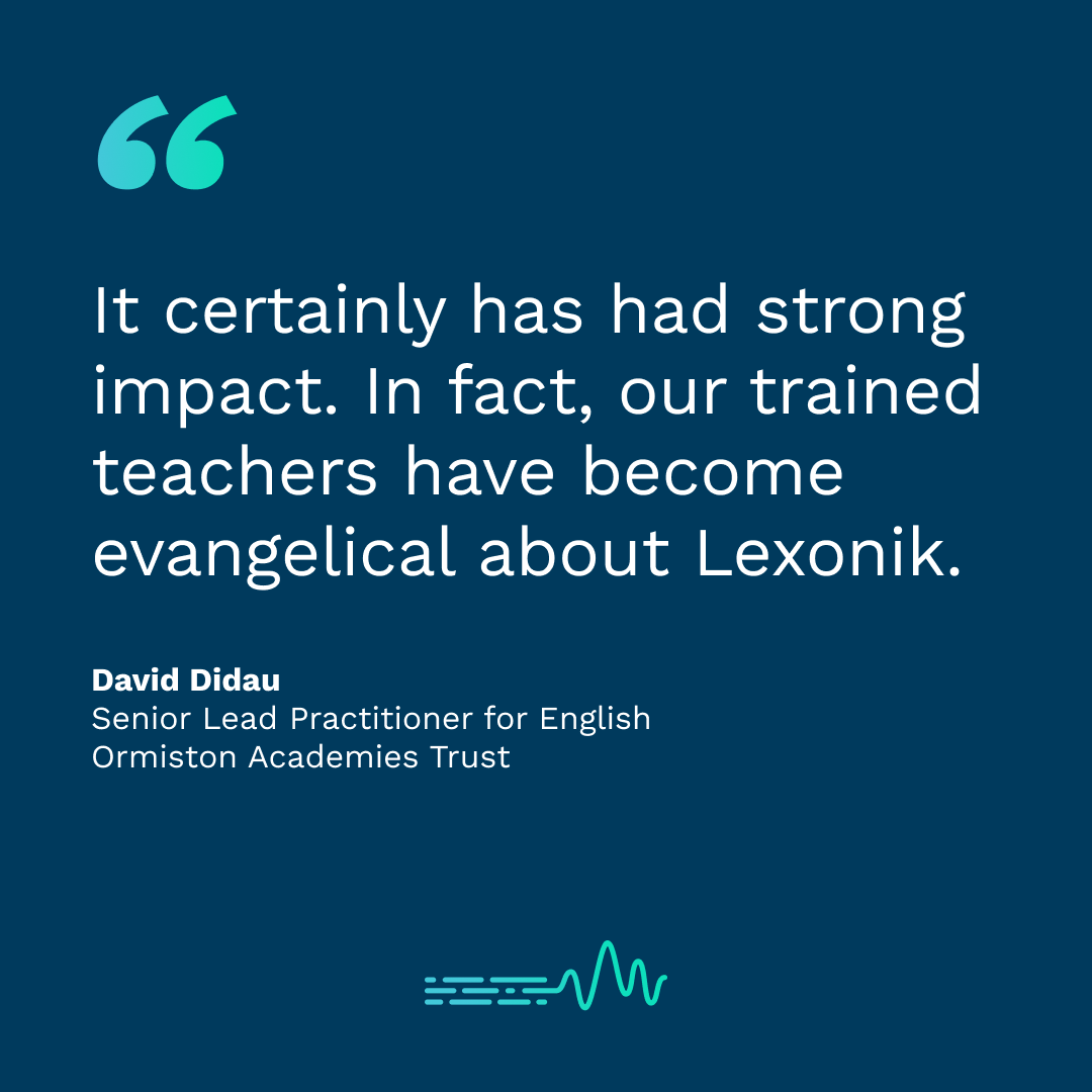 LexonicST's tweet image. We celebrate the learners at @OrmistonAcads who are achieving incredible results. With average reading age gains of 35.8 months across the trust, led by @DavidDidau, this is a true reflection of their dedicated staff embracing literacy.

Read more at lexonik.co.uk/case-studies/a….