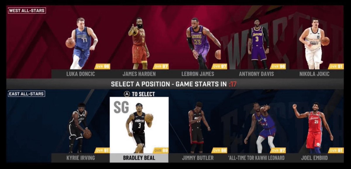 2KIntel's tweet image. WE NEED ALL STAR TEAM UP BACK FOR #NBA2K25