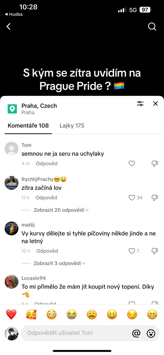 DominikGrey1's tweet photo. VŠICHNI, CO JDETE DNES NA PRIDE, tak na sebe dávejte pozor ! 

Pojďme si to užít 🏳️‍🌈 https://t.co/IHUbhXlsdZ