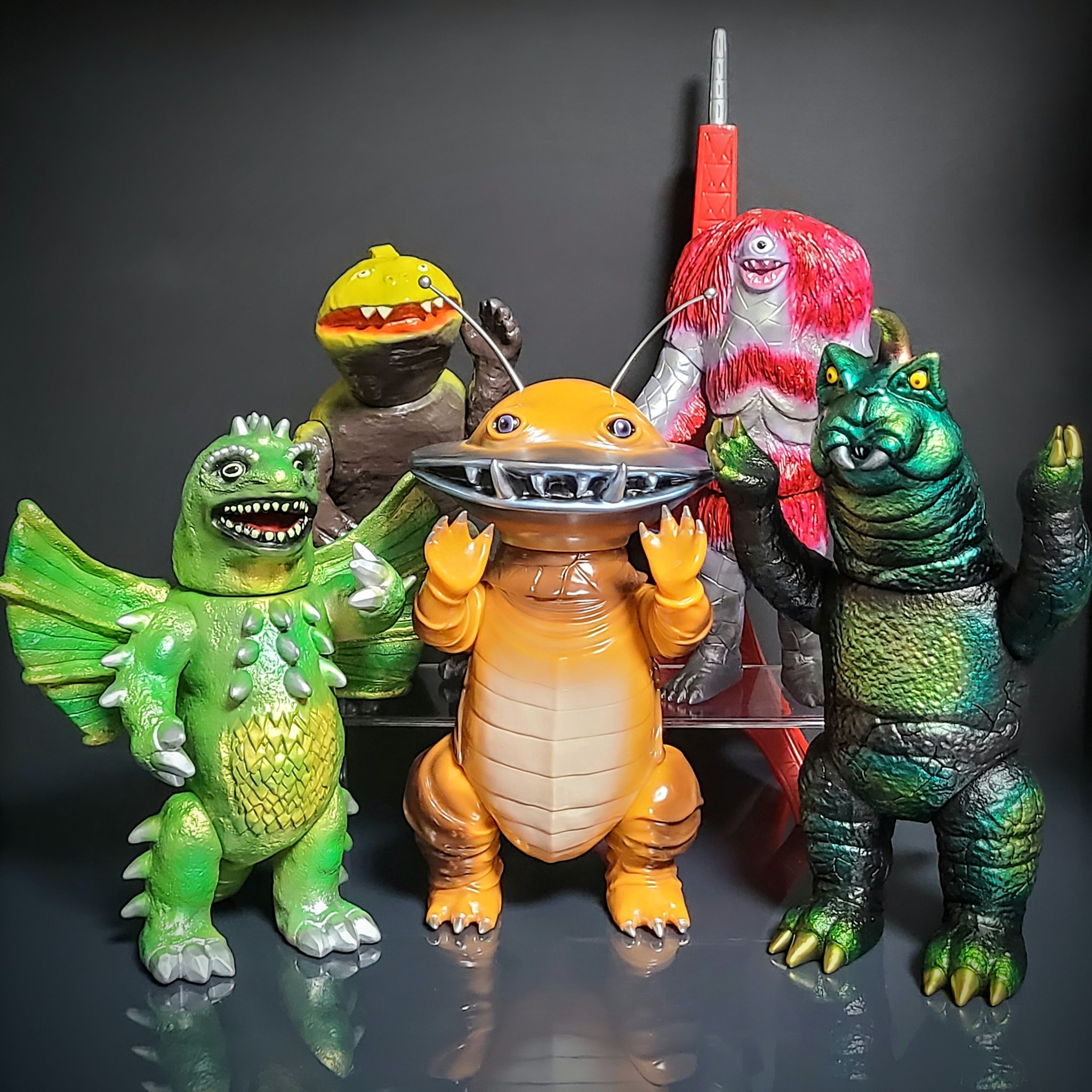 KAIJU COLOSSUS 大怪獣マジェリス 一期 ソフビ インディーズ KAIJU COLOSSUS 大怪獣マジェリス 一期 ソフビ インディーズ