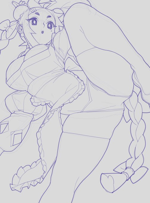 posting sketch every day until I get out of art block: day1 😪 