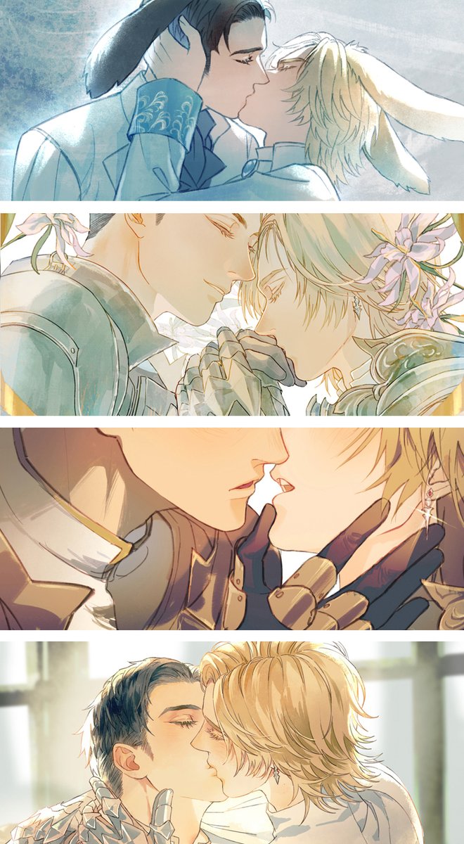 DaiTDWyvernTail's tweet photo. Teredio's kiss-only version https://t.co/Dg7jlrXuCV