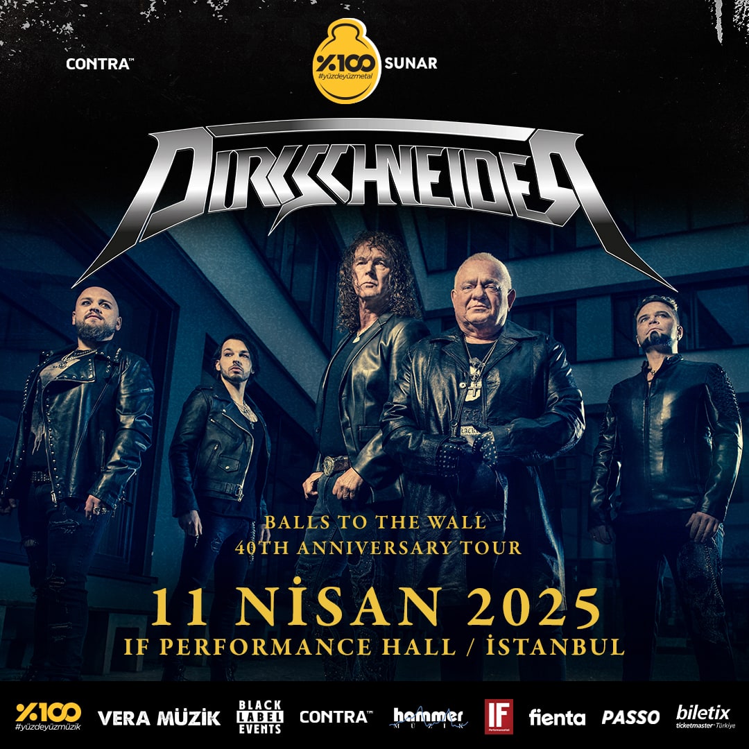 Accept’in efsane vokali Udo, ikonik albüm “Balls to the Wall”un 40. yılını kutlamak için 11 Nisan 2025’te IF Beşiktaş’a geliyor 🤘🏻

🎟 Biletler 16 Ağustos 13:00'te <a href="/HammerMuzik/">Hammer Muzik</a>, Passo, Fienta ve Biletix'te satışta.