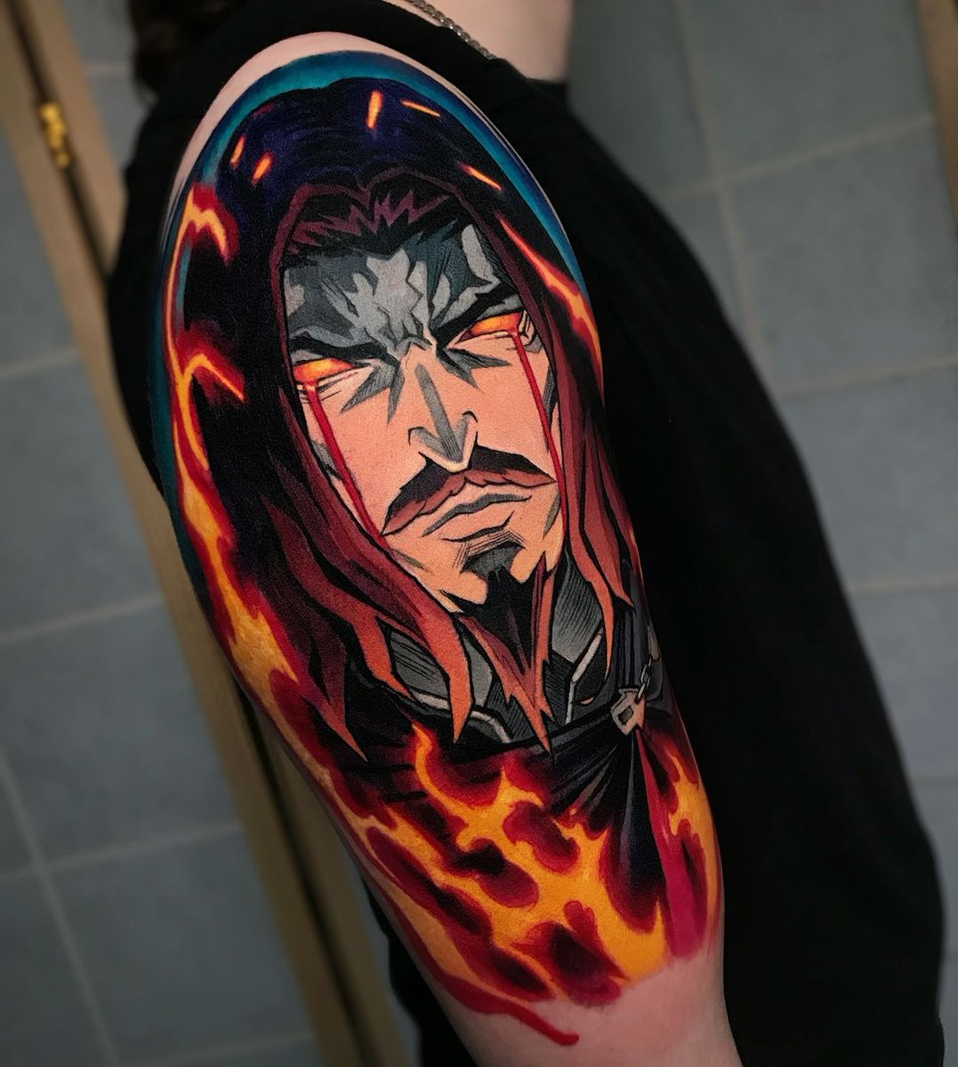 DWaterMalone's tweet image. "I am Vlad Dracula Ţepeş and you will tell me why this thing has happened to my wife!"
I'm soooo lucky and fortunate to have another piece from the astonishing Isnard Barbosa 💖🧛