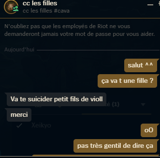 XeikyoLoL's tweet photo. @Zerrino3 
Bonjour je vous présente un nouveau psychopathe sur la faille de l'invocateur https://t.co/88ynNpaTK0
