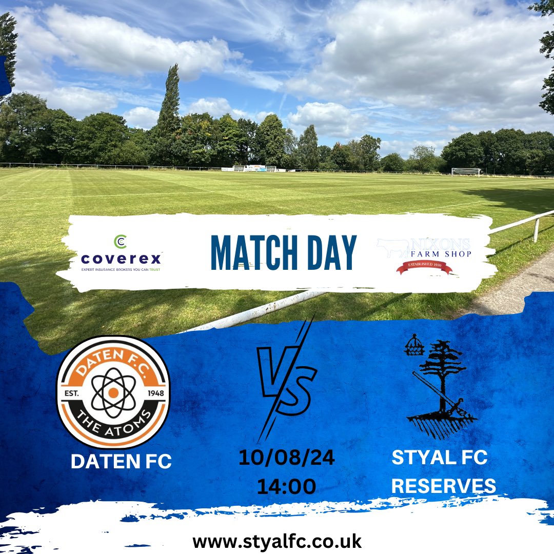 Styal Football Club 1912 (@styalfc) on Twitter photo MATCHDAY! ๐ต๐ก
Both teams in away action today as our firsts travel to <a href="/KnutsfordFC/">Knutsford FC</a> and our reserves <a href="/DatenFC/">Daten Football Club</a>
#styalfc MATCHDAY! ๐ต๐ก
Both teams in away action today as our firsts travel to <a href="/KnutsfordFC/">Knutsford FC</a> and our reserves <a href="/DatenFC/">Daten Football Club</a>
#styalfc