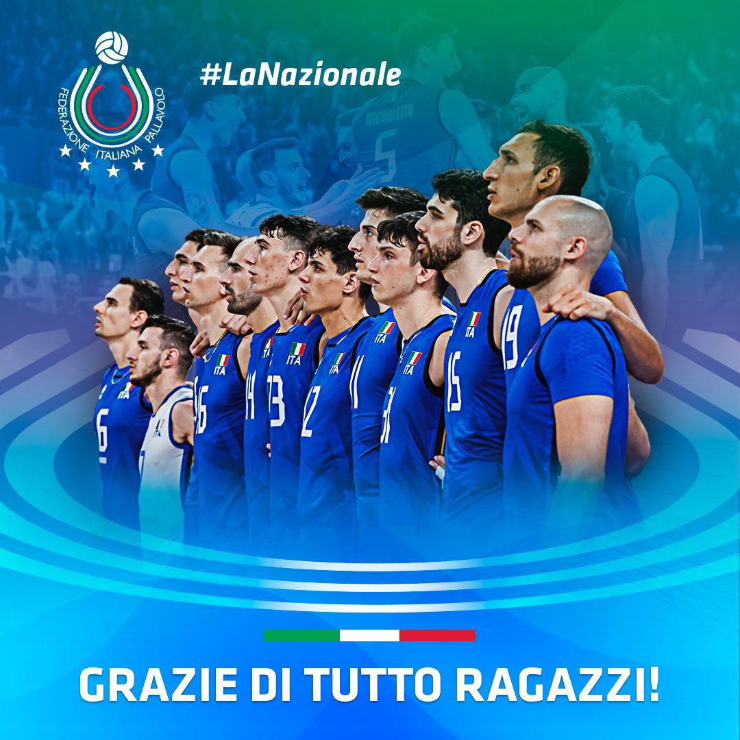 Federvolley's tweet image. GRAZIE RAGAZZI!!

Ci avete regalato grandissime emozioni..ora avanti a testa alta 💙

#LaNazionale | @Coninews | @ItaliaTeam_it