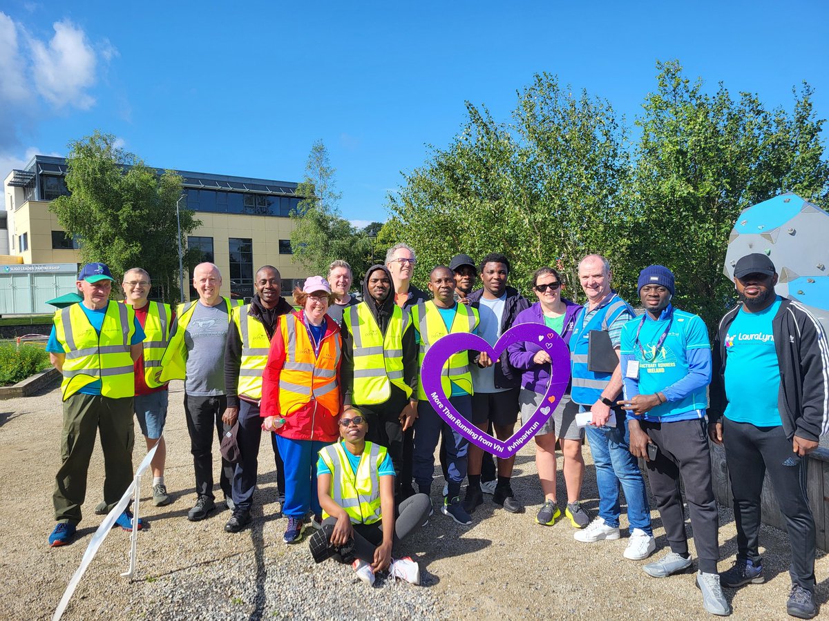 Sligo parkrun (@sligoparkrun) on Twitter photo Thank you to our merry band of sunny volunteers for making it another safe and successful event! 
#loveparkrun #parkrunireland #sligo #volunteers 
#sunshine #blueskies #hivisheroes #thankyou Thank you to our merry band of sunny volunteers for making it another safe and successful event! 
#loveparkrun #parkrunireland #sligo #volunteers 
#sunshine #blueskies #hivisheroes #thankyou