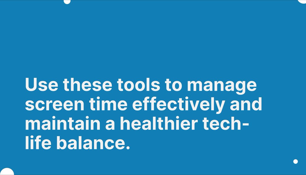 Nimblechapps's tweet image. Finding balance in our tech-driven world!

Use iOS Screen Time or Android Digital Wellbeing to track and limit app usage.

#TechBalance #ScreenTime #Nimblechapps #MobileAppDevelopment #WebsiteDevelopment