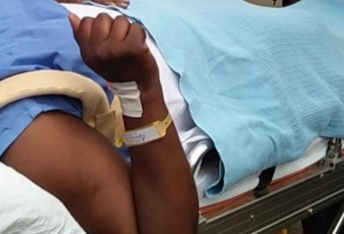 Our team this morning In mukuru kwa njenga responded to a case where a 16 year old girl in what's alleged attempted defilement by a step dad , the perpetrator took a knife and stabbed the girl. 🧵