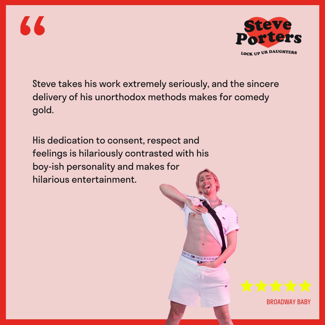 daisydorismay's tweet photo. "A masterclass in character comedy, this legendary drag king has established themselves as an institution."

5 STARS from @broadwaybaby 

#edfringe #edinburghcomedy #edinburghfringe #edinburghdrag #comedy #edinburghreviews @edfringe @AssemblyFest 

https://t.co/ED4RmTlFnF https://t.co/3UhgDbjCnd