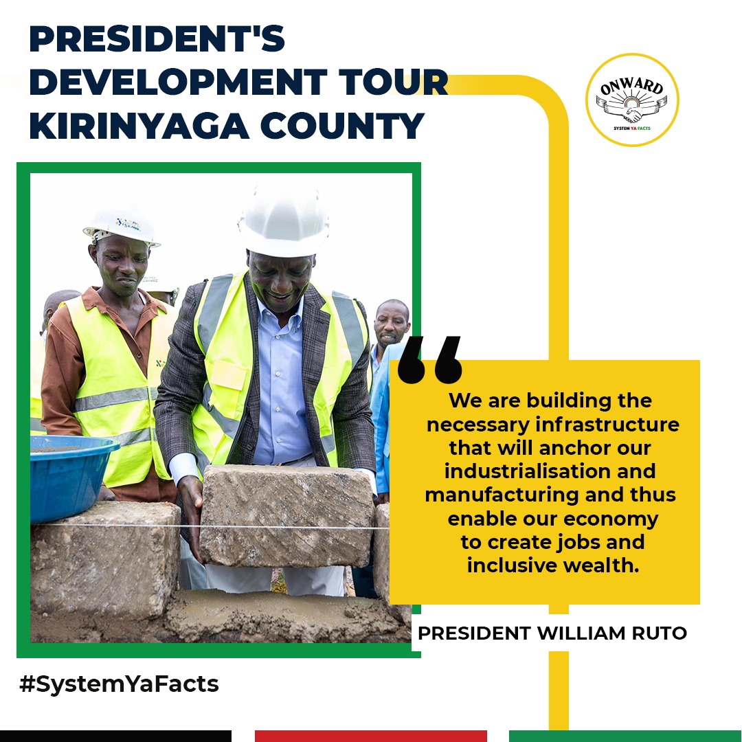 UDAdocument's tweet image. Kirinyanya county it&apos;s our turn #Developmenttour #rutodelivers