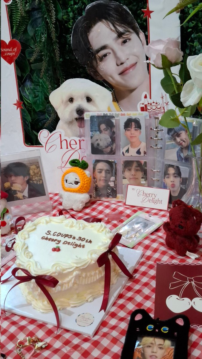 cheorry95's tweet photo. Choi Seungcheol Birthday Event #CherryDelight 🍒💗

Thank you 🤗
@kyeoranghaee @kwonieboo @misyelglra @sunshanniie_ https://t.co/aHjU6gEnHy