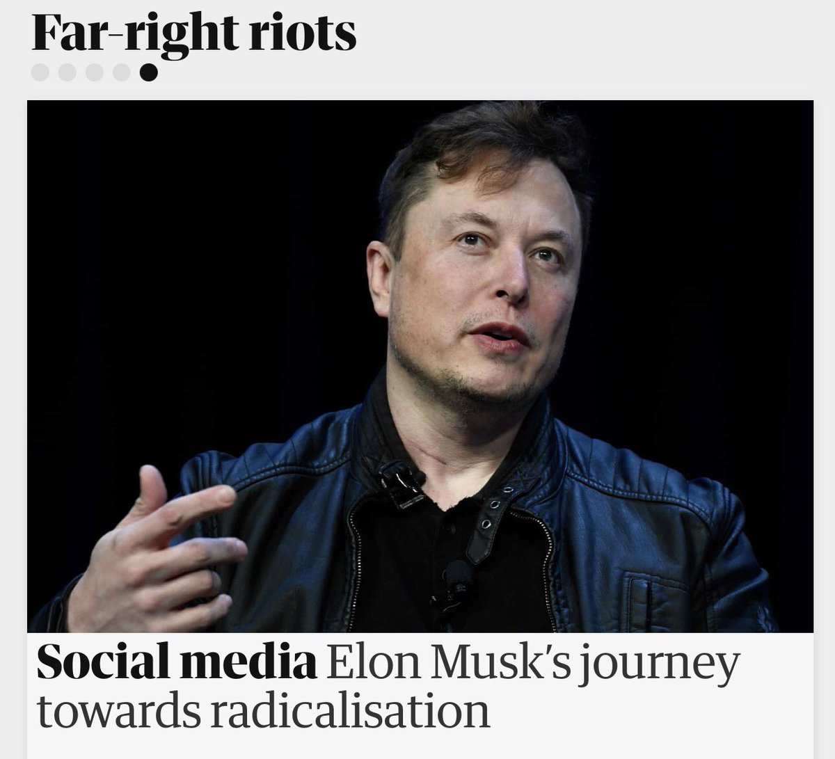 The free speech platform, right? As long as you don’t try to post this article from today’s Guardian.